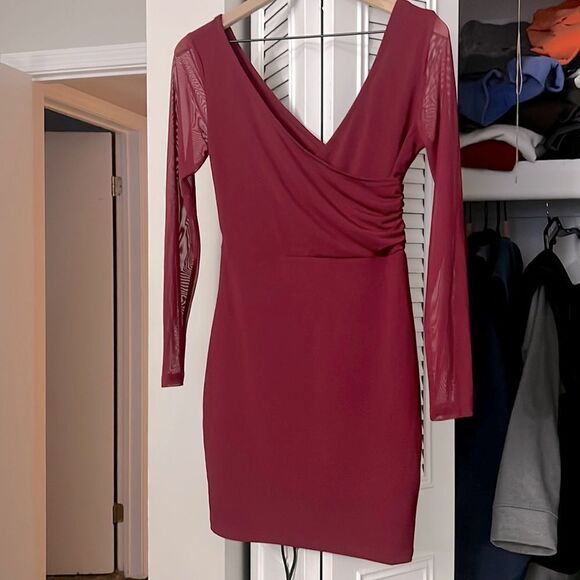 Shein Red Dress Size Small - Picture 1 of 2